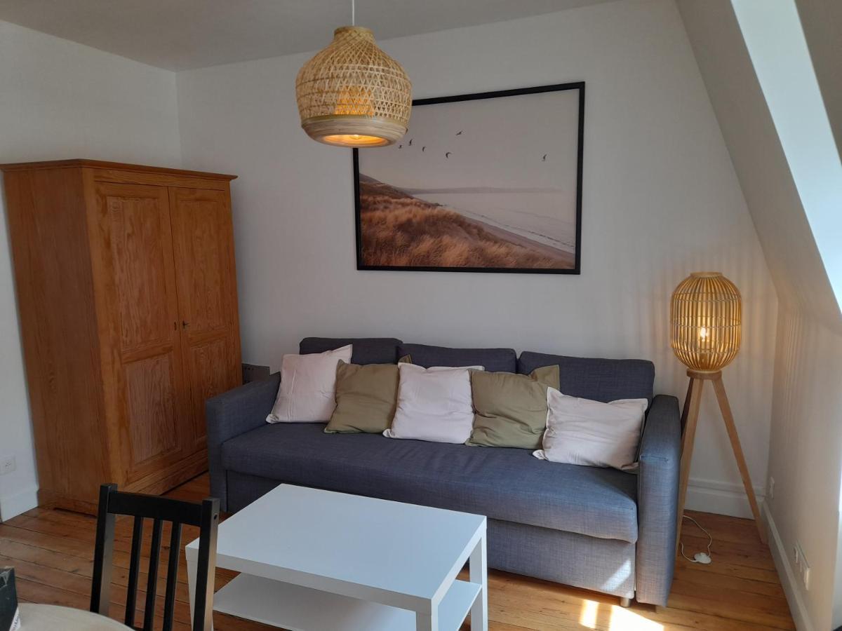 Charmante Villa Plein Sud 50M De La Plage - Balcon Vue Laterale Sur Mer - Equipee De La Fibre, Wifi, Internet Mers-les-Bains Exteriér fotografie