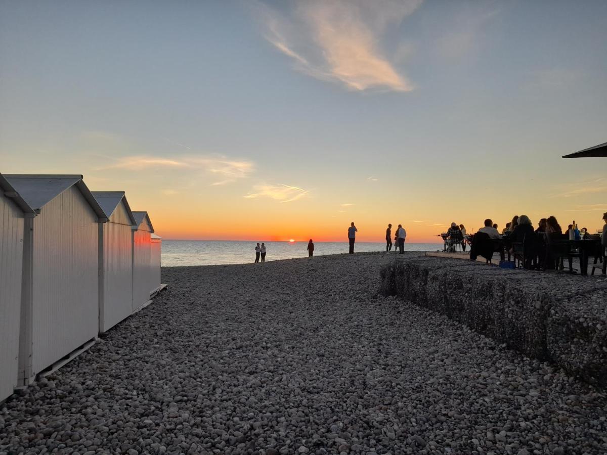 Charmante Villa Plein Sud 50M De La Plage - Balcon Vue Laterale Sur Mer - Equipee De La Fibre, Wifi, Internet Mers-les-Bains Exteriér fotografie
